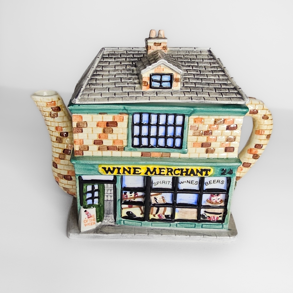 Annie Rowe Wine Merchant Teapot